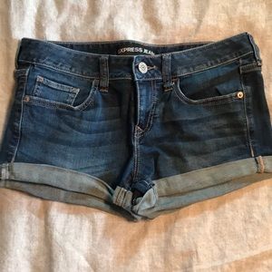Express jean shorts